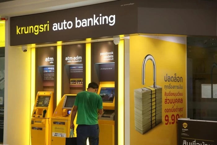A branch of the Bank of Ayudhya PCL (Krungsri) of Thailand. Photo courtesy of bangkokpost.com