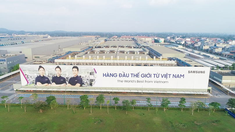 Samsung Electronics Vietnam factory in Thai Nguyen Province, northern Vietnam. Photo courtesy of the company.