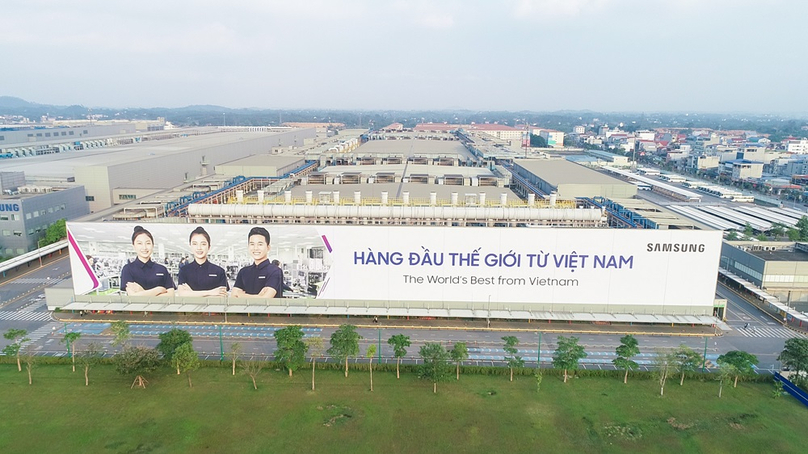 Samsung Electronics Vietnam factory in Thai Nguyen province, northern Vietnam. Photo courtesy of the company.