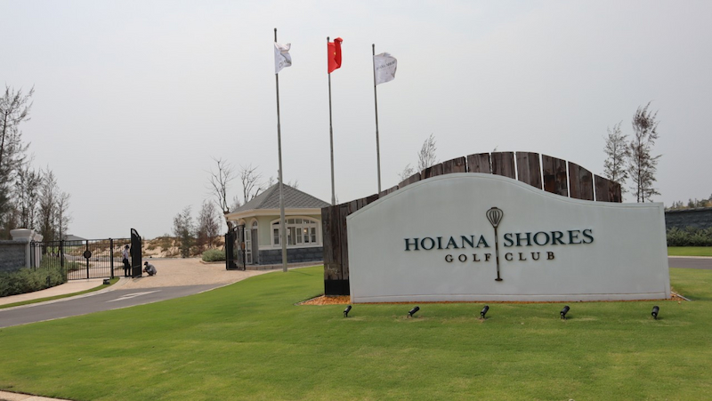 Hoiana Shores Golf Club at Hoiana Resort & Golf project in Quang Nam province, central Vietnam. Photo courtesy of Hoi An South Development Ltd