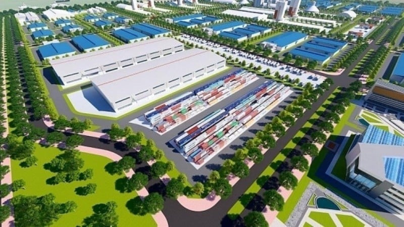 An illustration of an industrial park in Ha Tinh province, central Vietnam. Photo courtesy of local authorities.