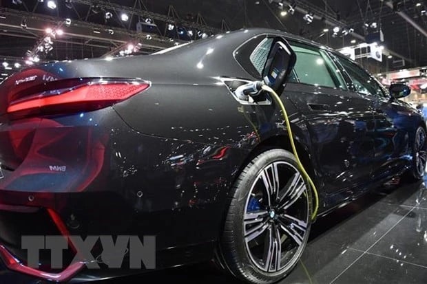 Malaysia sees a year-on-year surge of 141.85% in EV registrations so far this year. Photo courtesy of Reuters/VNA.