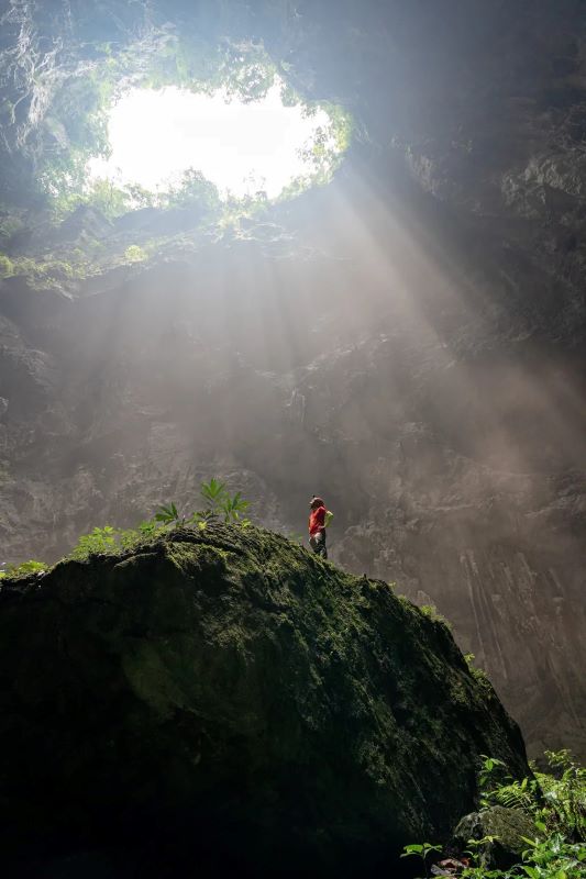 Son Doong Cave, the largest known cave passage in the world by volume, amazes everyone with its extraordinary size and beauty.