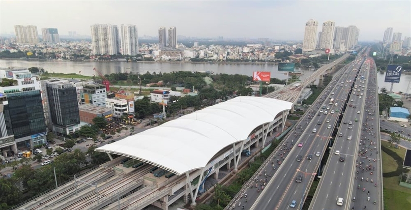  The Ben Thanh-Suoi Tien metro project underway in Ho Chi Minh City, southern Vietnam. Photo by The Investor/Pham Nguyen.