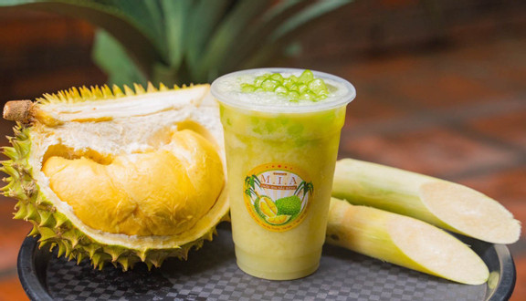  Sugarcane durian juice helps to refresh drinkers. Photo courtesy of Foody.