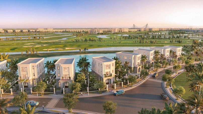  Illustration of Vinhomes Royal Island project in Hai Phong city, northern Vietnam. Photo courtesy of Vinhomes.