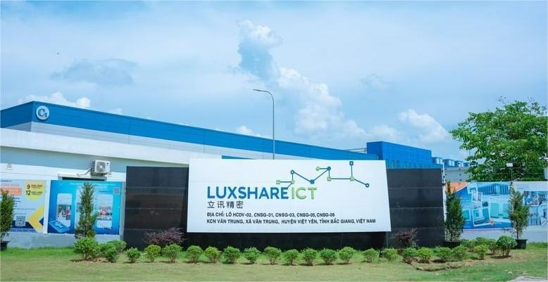 A Luxshare-ICT factory in Bac Giang province, northern Vietnam. Photo courtesy of the firm.