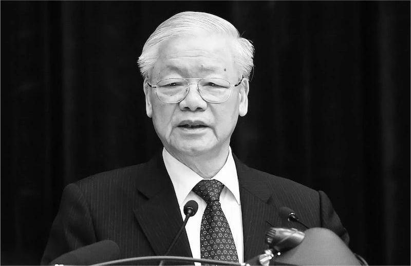 General Secretary of the Communist Party of Vietnam Nguyen Phu Trong. Photo courtesy of Nhan Dan (The People) newspaper.