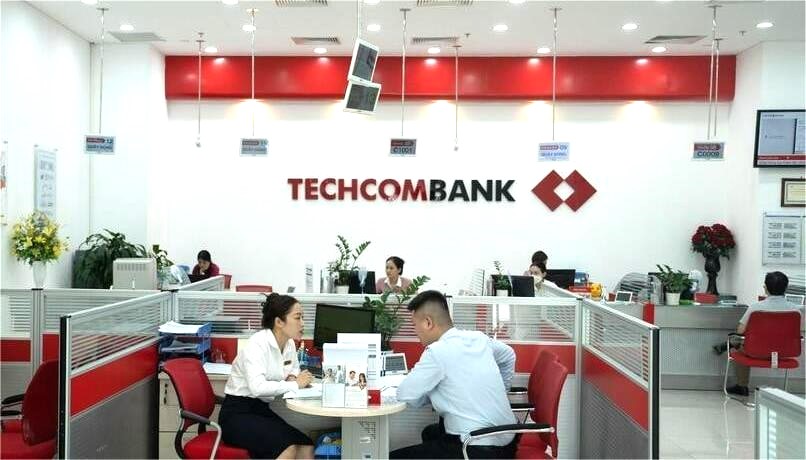 A Techcombank transaction office. Photo courtesy of the bank.