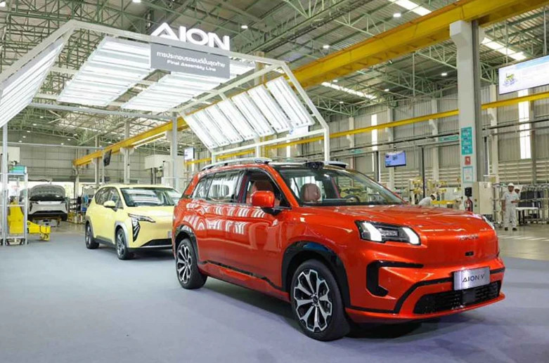 GAC Aion factory in Rayong province, Thailand. Photo courtesy of GAC Aion New Energy Automobile.