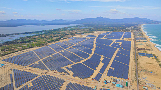 A BCG Energy solar power plant. Photo courtesy of BCG Energy.