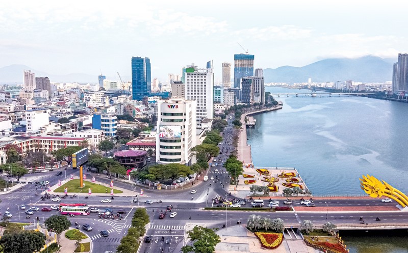  A view of Danang city. Photo courtesy of the government’s news portal.