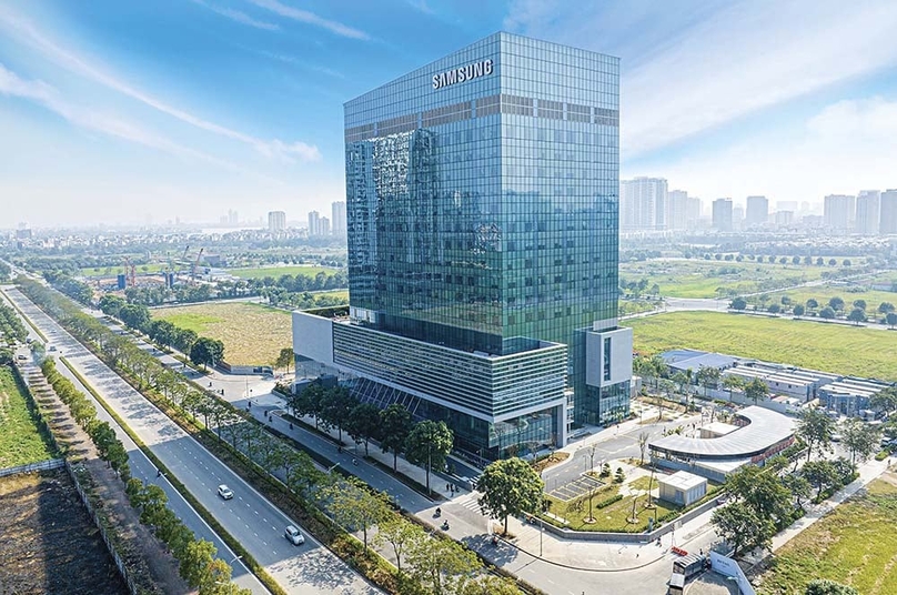 Samsung’s R&D center in Hanoi. Photo courtesy of the company.