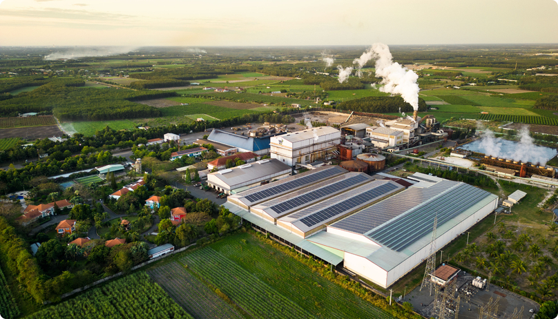 A sugar producing plant of Thanh Thanh Cong-Bien Hoa JSC in Vietnam. Photo courtesy of the company.