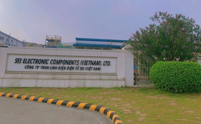   SEI Electronic Components (Vietnam) factory in Hanoi. Photo courtesy of the firm.