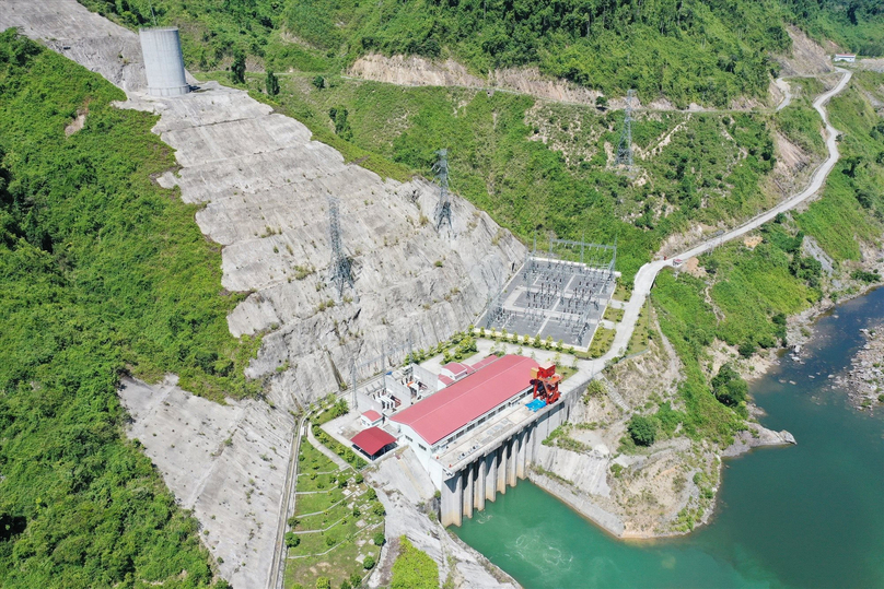 A hydropower project in Quang Nam province, central Vietnam. Photo courtesy of Quang Nam newspaper.