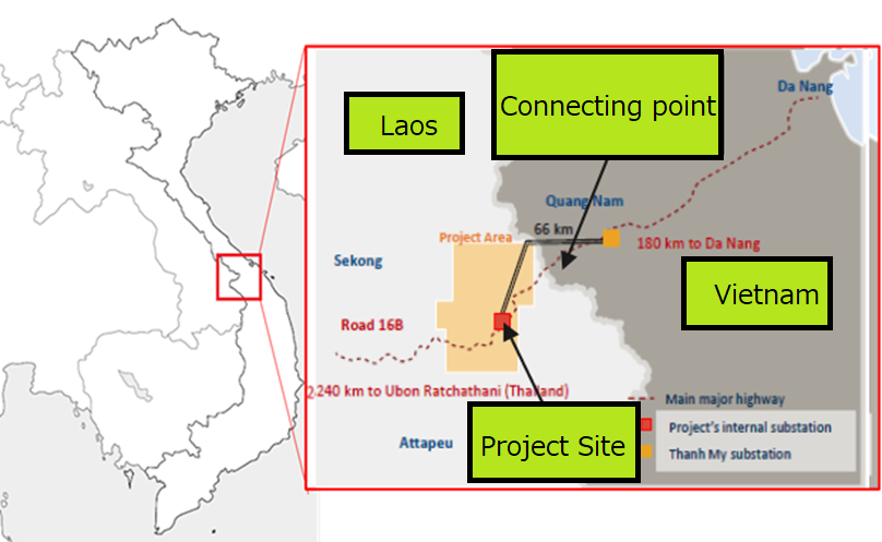 Location of the Monsoon project. Photo courtesy of Mitsubishi Corporation.