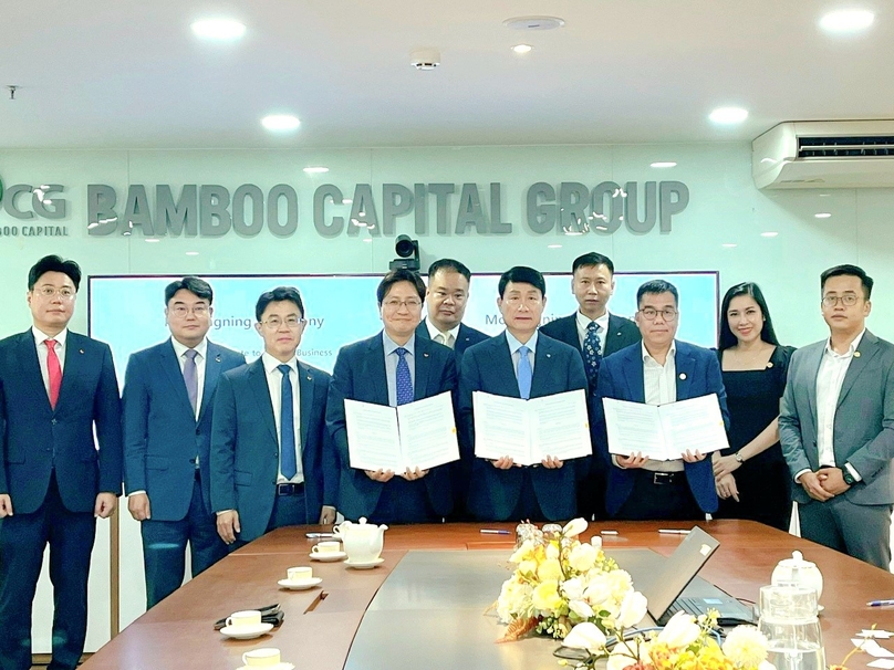 BCG Energy signs a pact with SK Ecoplant and Sudokwon Landfill Site Management Corp for waste-to-energy project development, June 2024. Photo courtesy of BCE Energy.