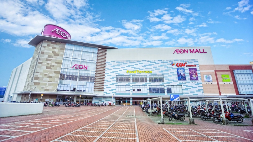 An Aeon mall in Ho Chi Minh City. Photo courtesy of Reatimes magazine.