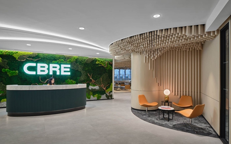  CBRE office in Singapore. Photo courtesy of CBRE Singapore. 