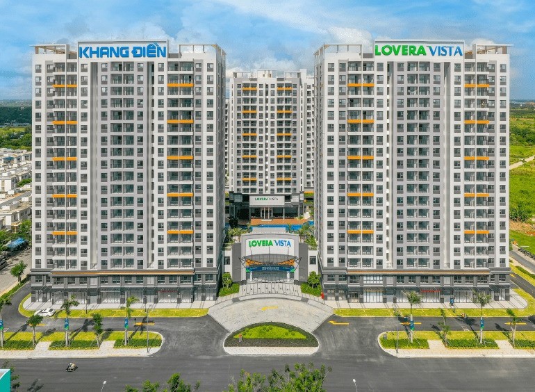 The Lovera Vista housing complex, developed by Khang Dien House in Ho Chi Minh City, southern Vietnam. Photo courtesy of the company.