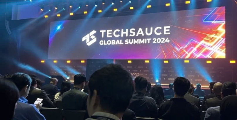  At the opening of Techsauce Global Summit 2024. Photo courtesy of VNA.