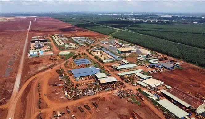  Airport construction site. Photo courtesy of Vietnam News Agency.