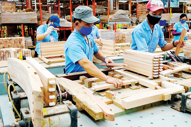 Vietnam’s wood industry is worried about lawsuits filed against local firms in key export markets. Photo courtesy of the government’s news portal.