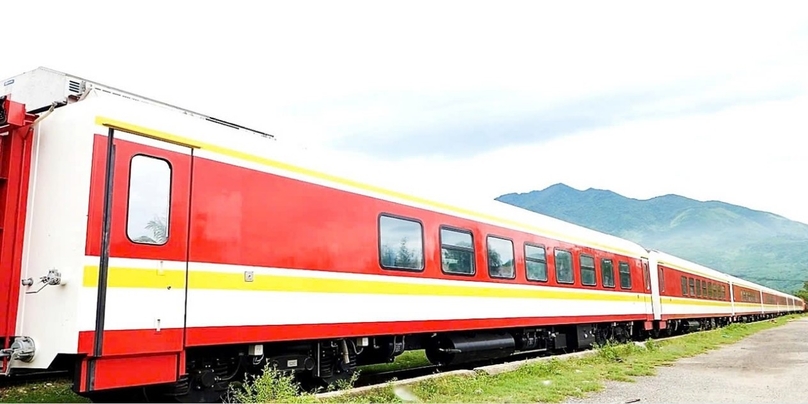   A train made by China's Jinxin Group. Photo courtesy of the government’s news portal.