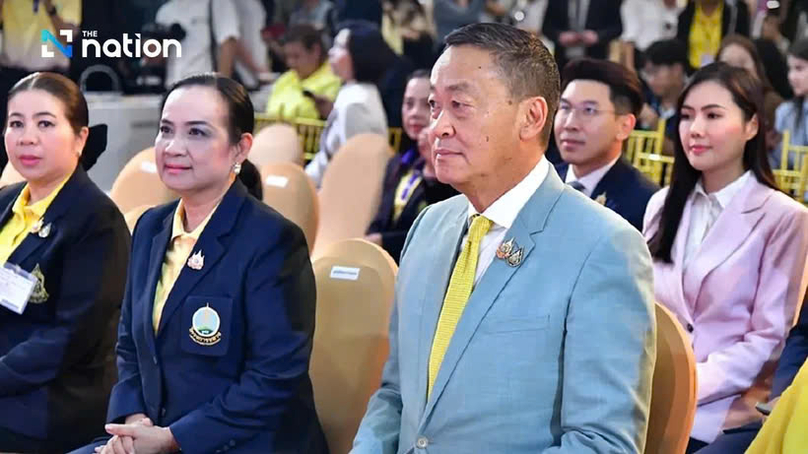  Thai Prime Minister Srettha Thavisin (R). Photo courtesy of https://www.nationthailand.com/.