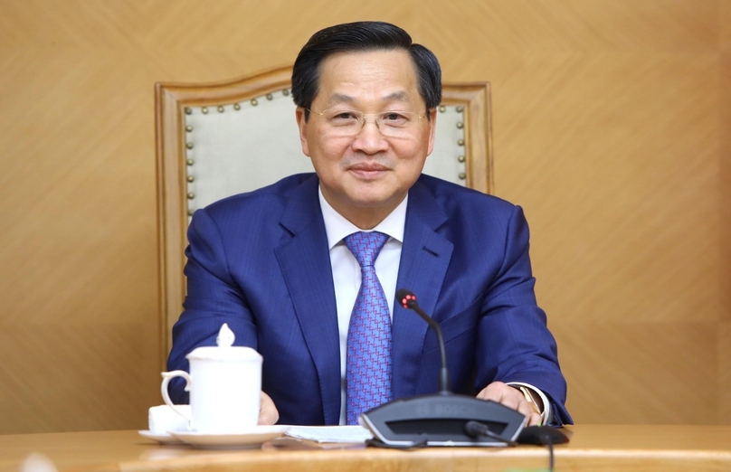 Deputy Prime Minister Le Minh Khai. Photo courtesy of the government’s news portal.