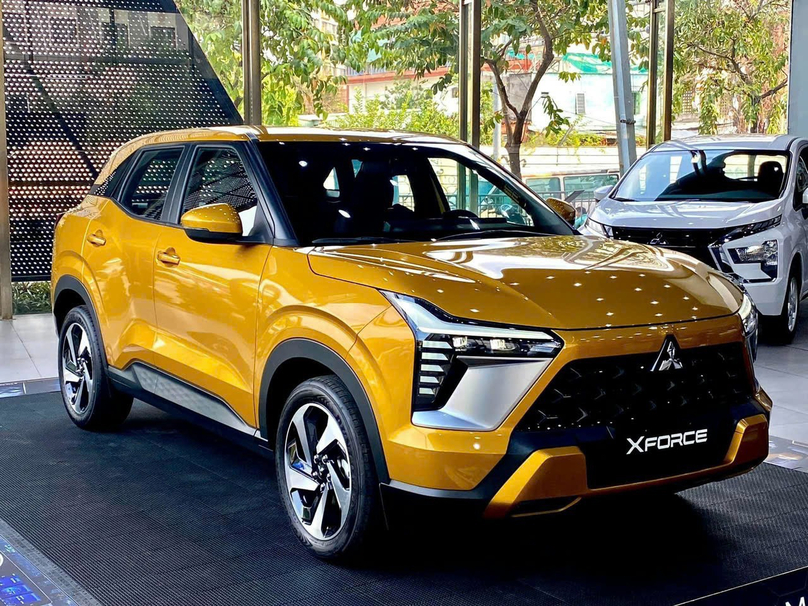 A Mitsubishi Xforce. Photo courtesy of Mitsubishi Motors Vietnam.