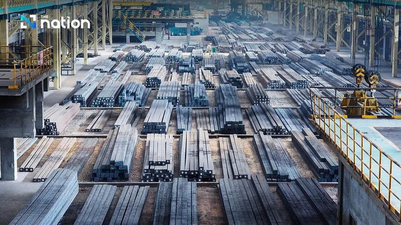 Thailand’s steel industry. Photo courtesy of nationthailand.com