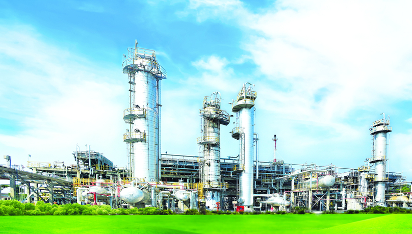 PV Gas's Dinh Co gas plant in Ba Ria-Vung Tau province, southern Vietnam. Photo courtesy of the corporation.