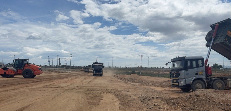 On-site land preparation as of August 9, 2024. Photo courtesy of Phat Dat.