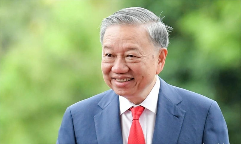 To Lam, Vietnam's Party General Secretary and State President. Photo courtesy of Tuoi Tre (Youth) newspaper.