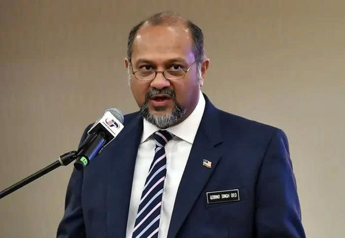  Malaysia's Digital Minister Gobind Singh Deo. Photo courtesy of thestar.com.my.