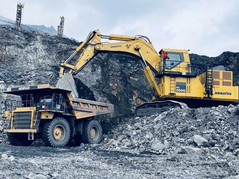 Coal exploitation in Quang Ninh province, northern Vietnam. Photo courtesy of Quang Ninh news portal.