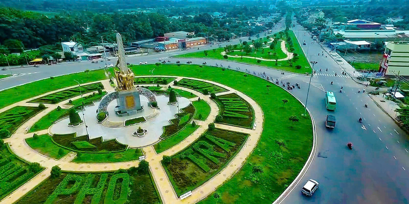 A corner of Tra Vinh town, the Mekong Delta province of Tra Vinh, southern Vietnam. Photo courtesy of Vietnam News Agency.