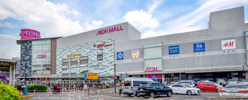 Aeon Mall Tan Phu in Ho Chi Minh City. Photo courtesy of Aeon Mall Vietnam.