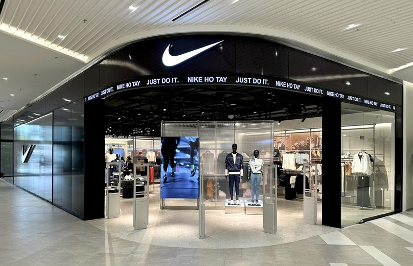 A Nike store in Hanoi. Photo courtesy of Nike.