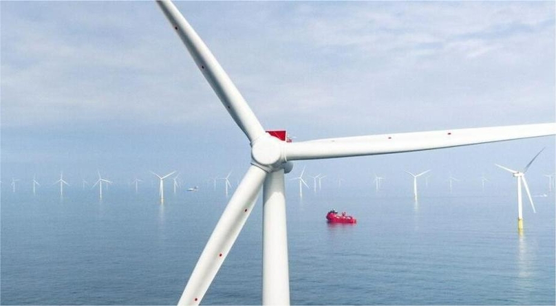 An offshore wind power project of Equinor. Photo courtesy of the company.