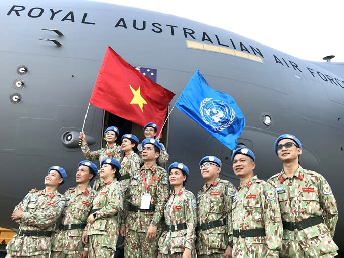 Vietnam has actively engaged in UN peacekeeping operations. Photo courtesy of Vietnam Department of Peacekeeping Operations.