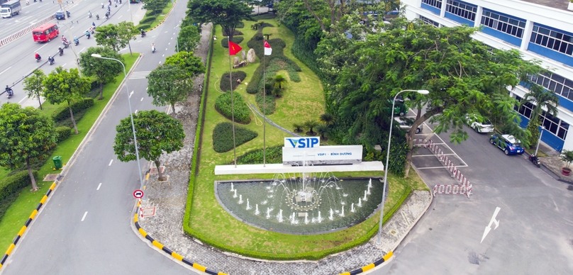 500-ha VSIP I Industrial Park in Binh Duong province, southern Vietnam. Photo courtesy of VSIP.