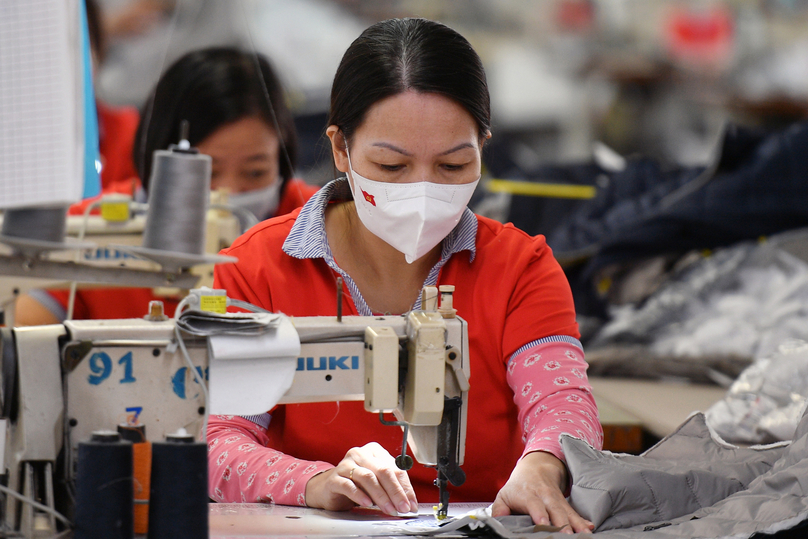 A garment workshop in Vietnam. Photo courtesy of VietNamNet.