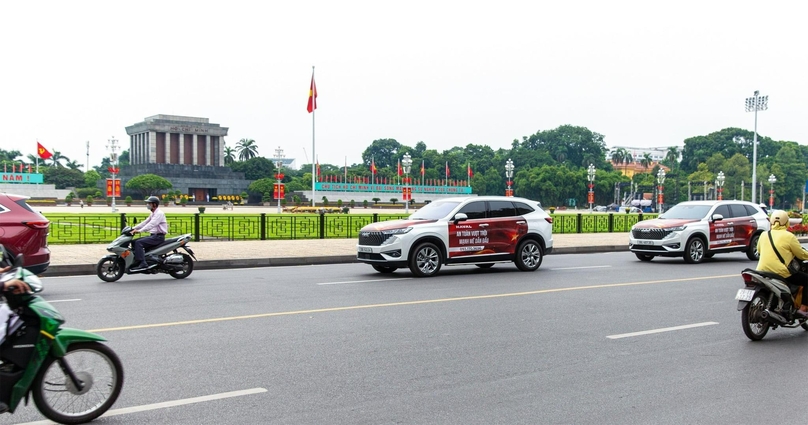 A GWM Haval H6 Hybrid vehicle in Hanoi. Photo courtesy of GWM Vietnam.