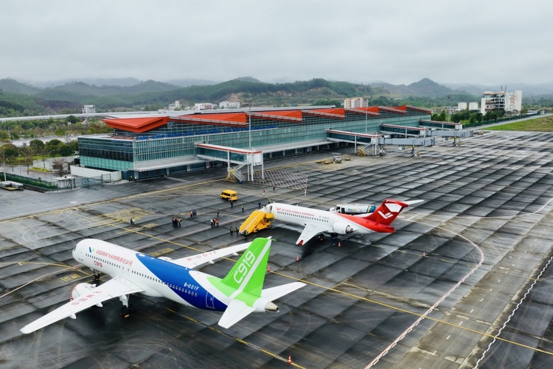 Van Don International Airport in Quang Ninh province, northern Vietnam. Photo courtesy of Quang Ninh newspaper.