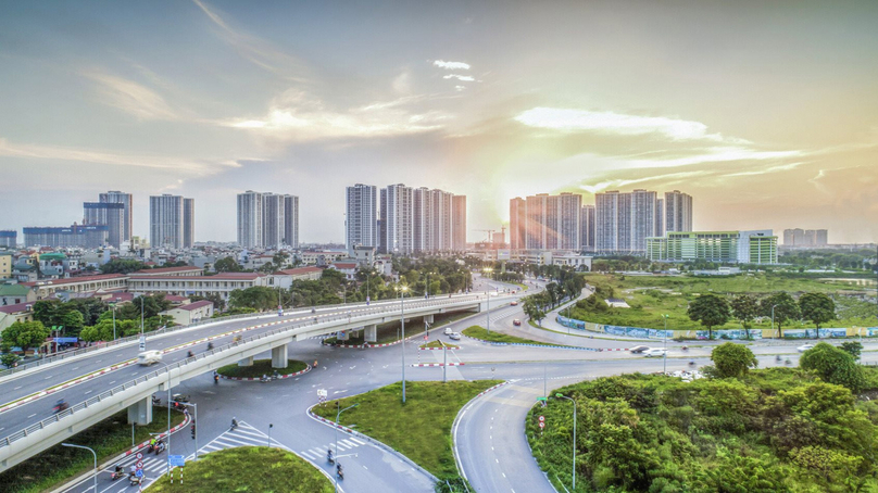 A corner of western Hanoi. Photo courtesy of Vinhomes.