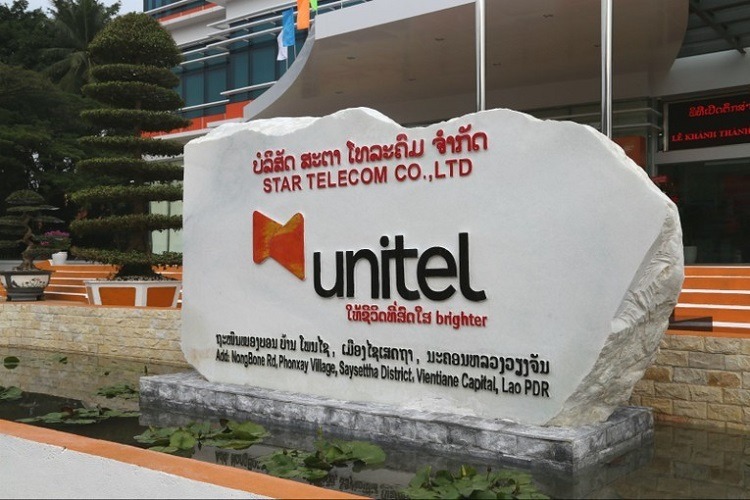  Unitel, the brand of Star Telecom Co. in Laos, under Vietnam’s Viettel Group. Photo courtesy of Cong Thuong (Industry and Trade) newspaper.