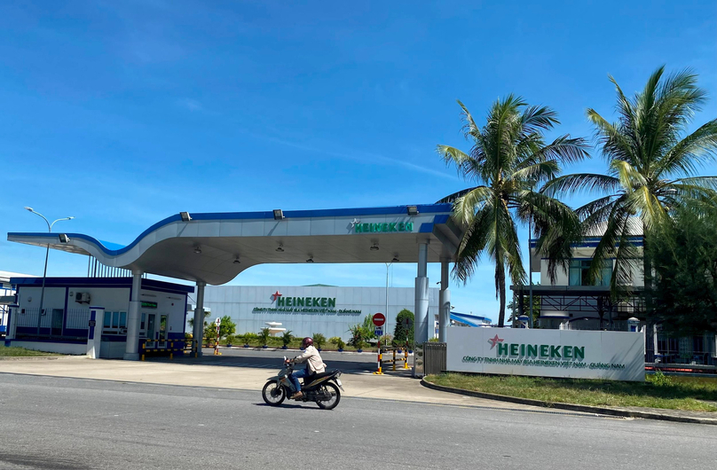 Heineken Vietnam closes its factory in Quang Nam province, central Vietnam from June 12, 2024. Photo courtesy of Quang Nam newspaper.